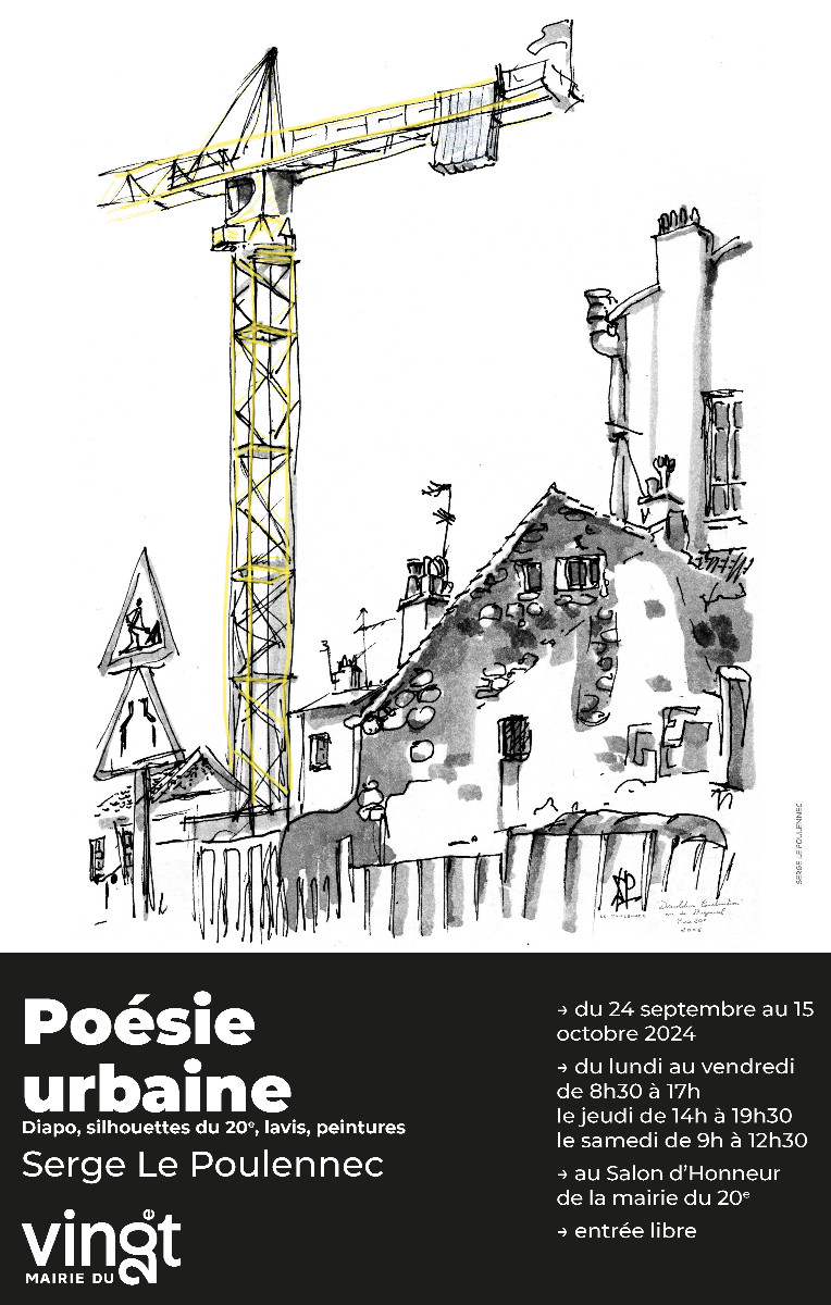 URBANE POESIE - PARIS 20 RATHAUS VOM 27. NOVEMBER BIS 14. OKTOBER 2024 - sur le site d’ARTactif