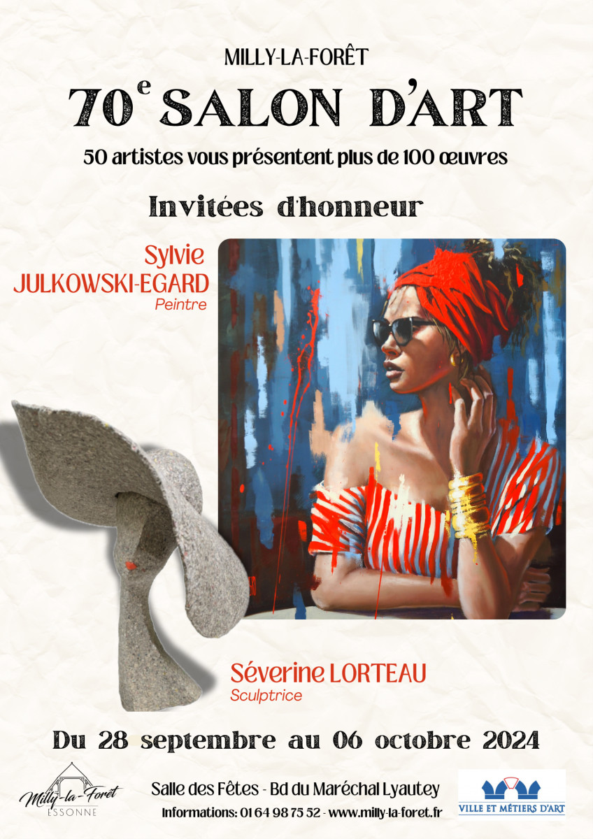 70. MILLY-LA-FORÊT-KUNSTMESSE sur le site d’ARTactif