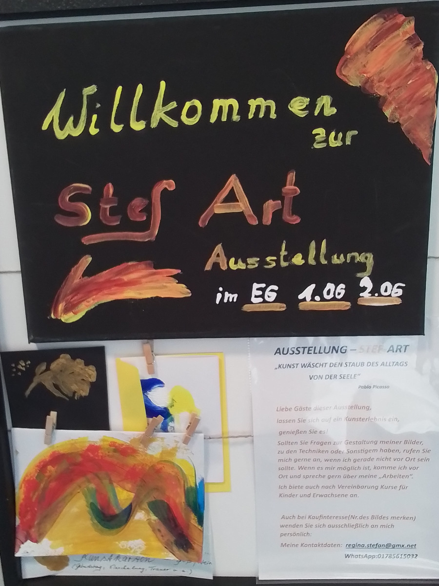 AUSSTELLUNG STEF ART sur le site d’ARTactif