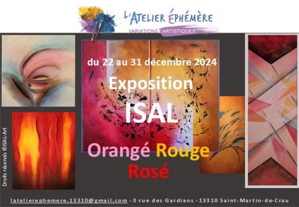 ORANGEROTER ROSÉ sur le site d’ARTactif