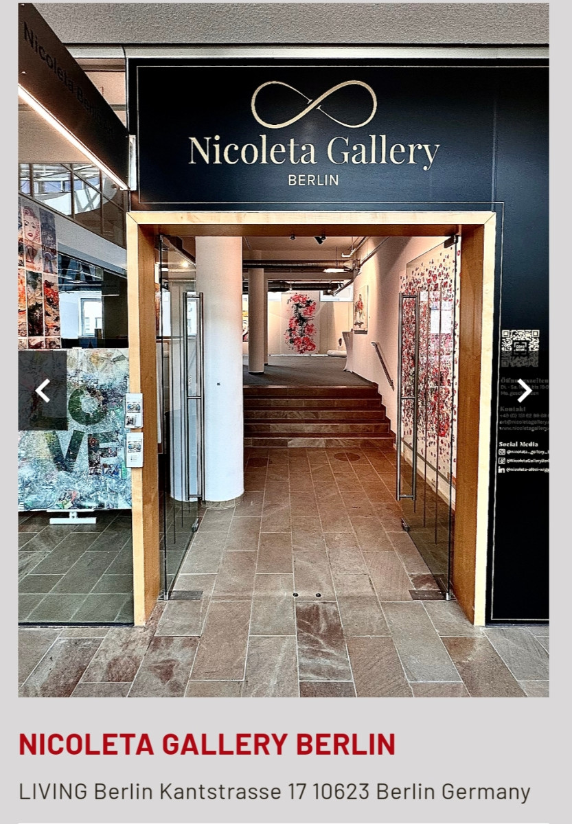 „NICOLETA GALERIE BERLIN“ sur le site d’ARTactif