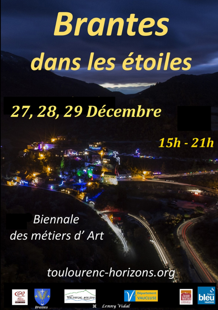 BRANTES IN DEN STERNEN - BRANTES (84) sur le site d’ARTactif