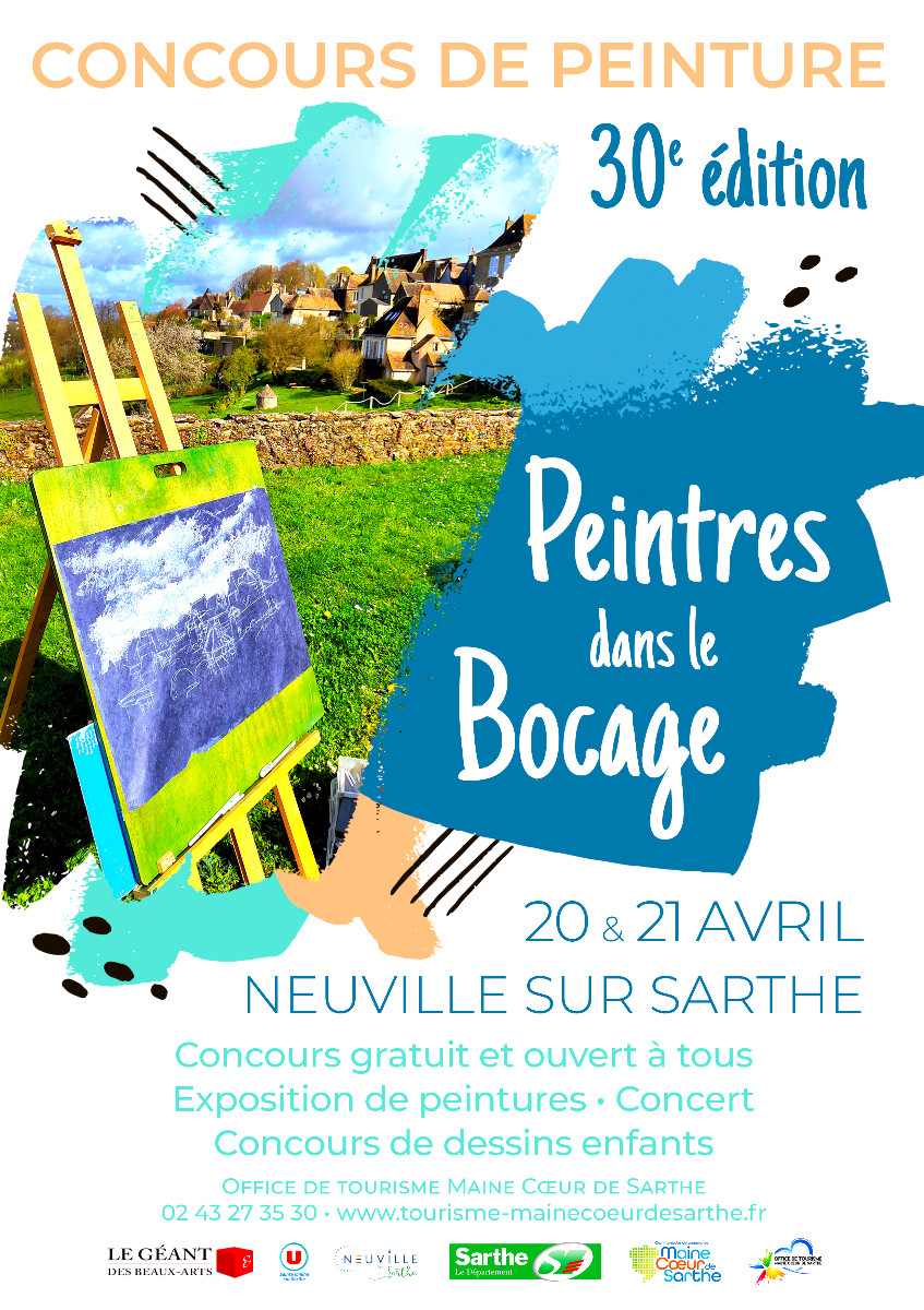 30. „MALER IN DEN PFERDEN“ IN NEUVILLE-SUR-SARTHE (72) sur le site d’ARTactif