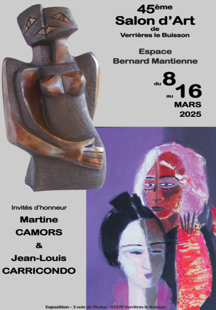 45. KUNSTMESSE VERRIÈRES-LE-BUISSON sur le site d’ARTactif