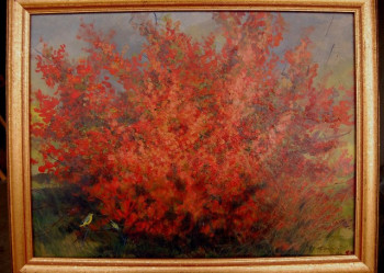 Zeitgenössisches Werk mit dem Titel « L'automne », Erstellt von EPINAT JACQUES