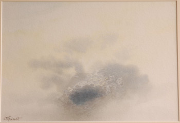 Zeitgenössisches Werk mit dem Titel « Le nuage solitaire », Erstellt von EPINAT JACQUES