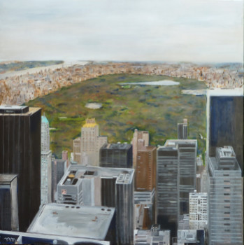 Zeitgenössisches Werk mit dem Titel « Top of the Rock (View of Central Park) », Erstellt von BONNEAU-MARRON