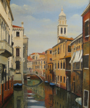 Zeitgenössisches Werk mit dem Titel « Venise », Erstellt von MARCEL DUMAS