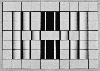 Zeitgenössisches Werk mit dem Titel « Claustra 06 1 », Erstellt von JEAN CLAUDE MAUREL