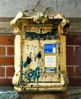 Zeitgenössisches Werk mit dem Titel « la Poste », Erstellt von JEAN CHOUET