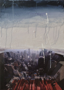 Zeitgenössisches Werk mit dem Titel « Top of the Rock II (View of the City) », Erstellt von BONNEAU-MARRON