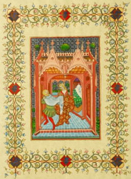 Zeitgenössisches Werk mit dem Titel « Livre d'Heures Visconti », Erstellt von LE CHAUDRON ENCREUR