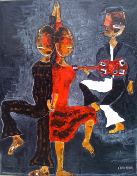 Zeitgenössisches Werk mit dem Titel « Tango », Erstellt von WALTER CIANDRINI