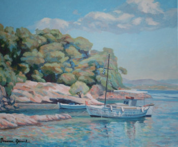 Grèce "La crique, île de Spetses" Auf der ARTactif-Website