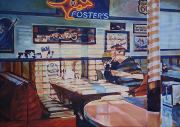 Zeitgenössisches Werk mit dem Titel « Foster's 2010 », Erstellt von JEAN FRANçOIS VAUTRIN