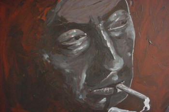 Zeitgenössisches Werk mit dem Titel « serge Gainsbourg », Erstellt von SAINTAUBIN