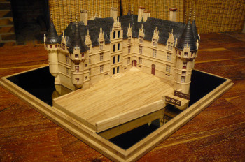 Zeitgenössisches Werk mit dem Titel « Azay le Rideau », Erstellt von GUY PERIER