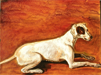 Zeitgenössisches Werk mit dem Titel « Dog », Erstellt von CHRISTIAN DOLLET