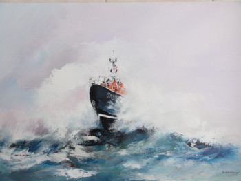 Zeitgenössisches Werk mit dem Titel « Tempête -07-2012 », Erstellt von GéRARD DE COURCY