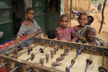 Enfants peuls DJENNÉ Auf der ARTactif-Website