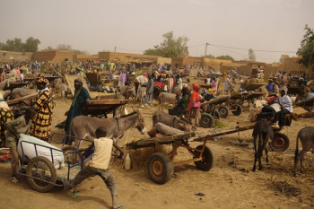 Jour de marché à MOPTI Auf der ARTactif-Website