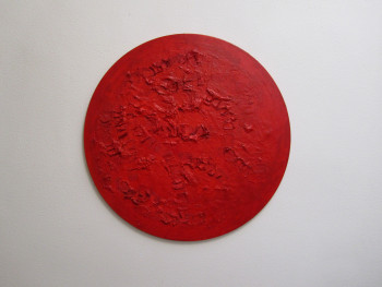 Zeitgenössisches Werk mit dem Titel « Desidera Rouge 1 », Erstellt von MARIA A. LISTUR