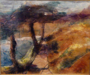 Zeitgenössisches Werk mit dem Titel « Chemin des douaniers », Erstellt von JEAN-LOUIS PATRICE