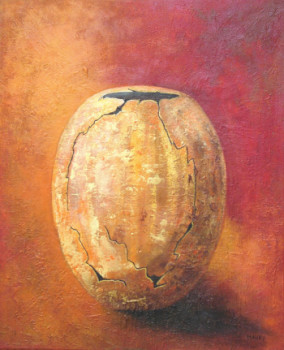 Zeitgenössisches Werk mit dem Titel « CRUCHE CASSEE », Erstellt von MIREILLE MAURY