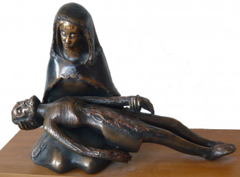 Zeitgenössisches Werk mit dem Titel « la pieta », Erstellt von JEAN MOSNIER