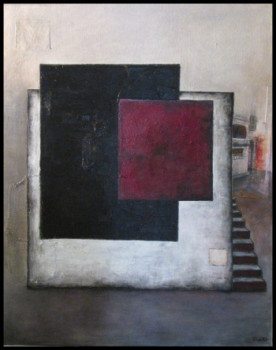 Zeitgenössisches Werk mit dem Titel « "Rectangle Blanc 37" », Erstellt von BETTY GUZZO