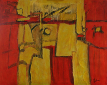 Zeitgenössisches Werk mit dem Titel « Confrontation », Erstellt von ALAIN BERTHAUD