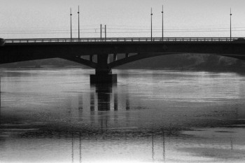 Zeitgenössisches Werk mit dem Titel « PONT DES 3 CONTINENTS 5 », Erstellt von CHRISTOPHE FABLET