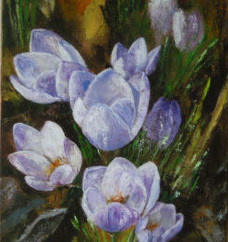 Zeitgenössisches Werk mit dem Titel « crocus », Erstellt von LENA B