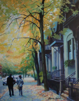 Automne à Montréal "'rue Laval" Auf der ARTactif-Website