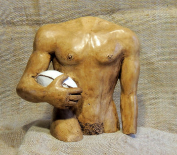 Zeitgenössisches Werk mit dem Titel « dieux du stade », Erstellt von PHILIPPE FERNANDES