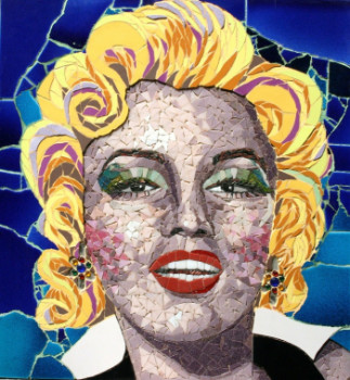 Zeitgenössisches Werk mit dem Titel « Marilyn M », Erstellt von DIEGO