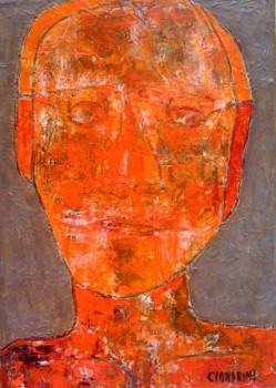 Zeitgenössisches Werk mit dem Titel « Portrait XVIII », Erstellt von WALTER CIANDRINI