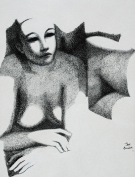 Zeitgenössisches Werk mit dem Titel « nue », Erstellt von JEAN MOSNIER