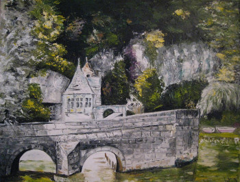 Zeitgenössisches Werk mit dem Titel « BRANTÔME », Erstellt von AMELIE AMELOT