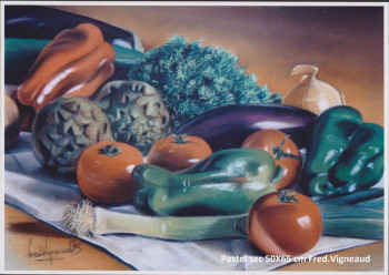 Zeitgenössisches Werk mit dem Titel « Légumes », Erstellt von FRéDéRIC VIGNEAUD