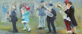 Zeitgenössisches Werk mit dem Titel « Fanfare des beaux arts », Erstellt von CORINNE QUIBEL