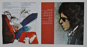 Zeitgenössisches Werk mit dem Titel « Pochette album "Blood on The Tracks" BOB DYLAN-Caratula disco " Blood on the Traccks "BOB DYLAN" », Erstellt von DAVID OPPENHEIM