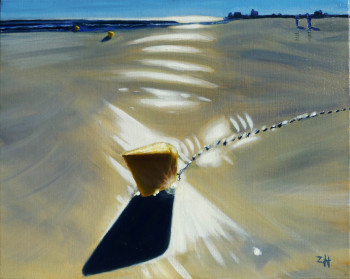 Zeitgenössisches Werk mit dem Titel « La bouée / Buoy / Boa 1 », Erstellt von JEAN-FRANçOIS ZANETTE