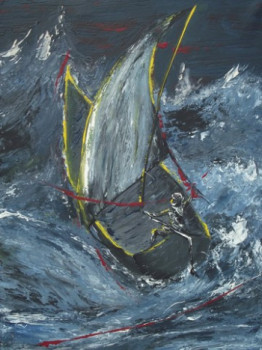 Zeitgenössisches Werk mit dem Titel « tempête », Erstellt von CYRIL