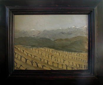 Zeitgenössisches Werk mit dem Titel « Vigne d'Aléria », Erstellt von ASCOPA