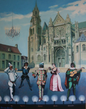 Senlis "le parvis de la cathédrale"  Auf der ARTactif-Website