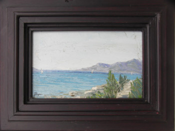 Zeitgenössisches Werk mit dem Titel « Golfe de st Florent », Erstellt von ASCOPA