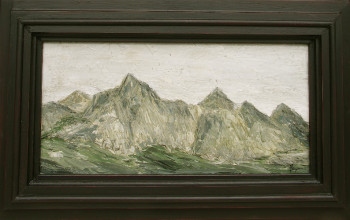 Zeitgenössisches Werk mit dem Titel « Promenade en montagne  », Erstellt von ASCOPA