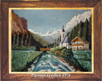 Paysage tyrolien 1976 Auf der ARTactif-Website