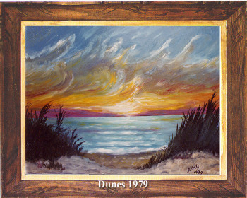 Coucher de soleil sur les dunes 1979 Auf der ARTactif-Website